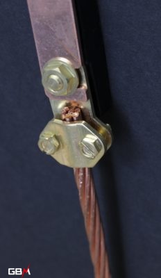 Barrette de coupure pour mise à la terre