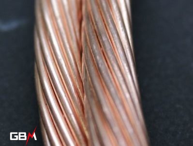 CABLE DE TERRE 29MM² CUIVRE NU 1ML EN DETAIL