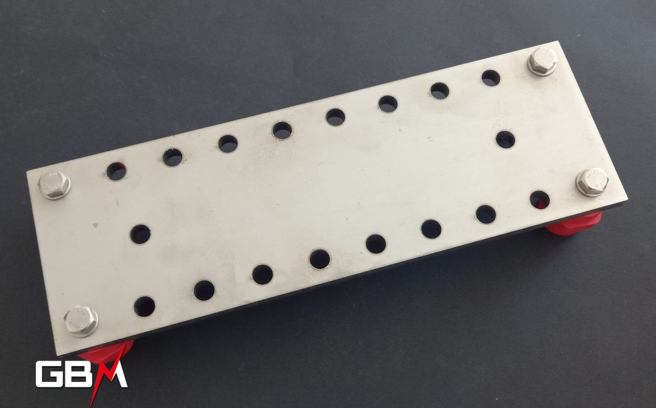 Lot De 10 Plaques écrous Autobloquantes 10-32 - 2 Pattes, Finition Cadmium, Pour Rivets