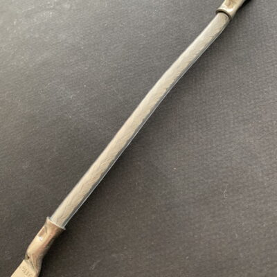 Tresse ronde étamé isolée