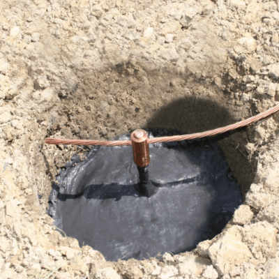 Le GEM est un matériau idéal à utiliser dans les zones de faible conductivité, telles que les sols rocheux,