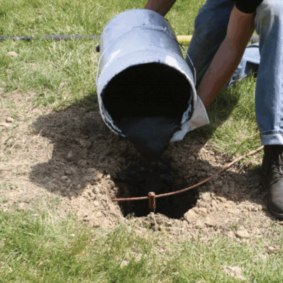 Le GEM est un matériau idéal à utiliser dans les zones de faible conductivité, telles que les sols rocheux,